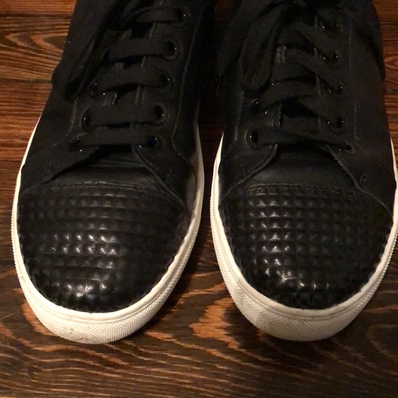 Rebecca Minkoff Leather Sneakers 9.5 - Picture 2 of 5